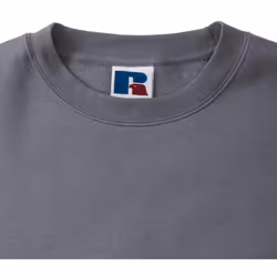 Russell Mens Authentic Sweatshirt (Slimmer Cut) - XS, Convoy Grey