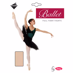 , Ballet Pink) Silky Womens/Ladies Dance Ballet Tights Full Foot (1 Pair) - Medium (5ft-5ft8â