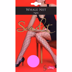 Silky Womens/Ladies Scarlet Whale Net Tights (1 Pair)