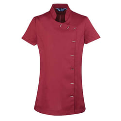 Premier Womens/Ladies *Orchid* Tunic / Health Beauty & Spa / Workwear - 20, Burgundy