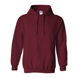 Gildan Heavy Blend Adult Unisex Hooded Sweatshirt / Hoodie - S, Garnet
