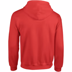 Gildan Heavy Blend Unisex Adult Full Zip Hooded Sweatshirt Top - S, Safety Orange