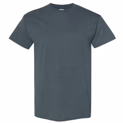 Gildan Mens Heavy Cotton Short Sleeve T-Shirt - XL, Dark Heather