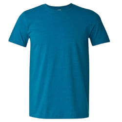 Gildan Mens Short Sleeve Soft-Style T-Shirt - M, Antique Sapphire