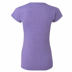 Gildan Ladies Soft Style Short Sleeve T-Shirt - M, Antique Sapphire