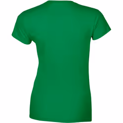 Gildan Ladies Soft Style Short Sleeve T-Shirt - 2XL, Heliconia