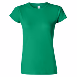 Gildan Ladies Soft Style Short Sleeve T-Shirt - 2XL, Heliconia