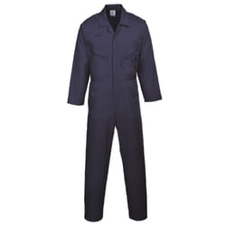 Portwest Mens Liverpool-zip Workwear Coverall - Small x Regular, Navy