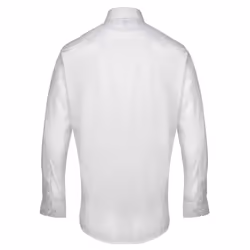 Premier Supreme Heavier Weight Poplin Long Sleeve Work Shirt - 18, White
