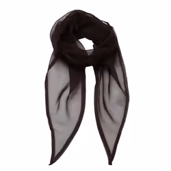 Premier Ladies/Womens Work Chiffon Formal Scarf - One Size, Brown