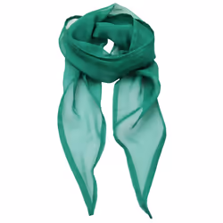 Premier Ladies/Womens Work Chiffon Formal Scarf - One Size, Emerald