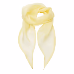 Premier Ladies/Womens Work Chiffon Formal Scarf - One Size, Lemon