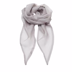 Premier Ladies/Womens Work Chiffon Formal Scarf - One Size, Silver