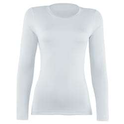 Rhino Womens/Ladies Sports Baselayer Long Sleeve - 10, White