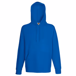 Fruit Of The Loom Mens Lightweight Hooded Sweatshirt / Hoodie (240 GSM) - S, Royal