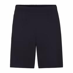 Fruit Of The Loom Mens Lightweight Casual Fleece Shorts (240 GSM) - L, Black