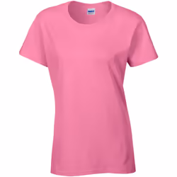 Gildan Ladies/Womens Heavy Cotton Missy Fit Short Sleeve T-Shirt - XL, Azalea