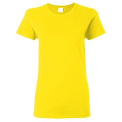 Gildan Ladies/Womens Heavy Cotton Missy Fit Short Sleeve T-Shirt - L, Daisy