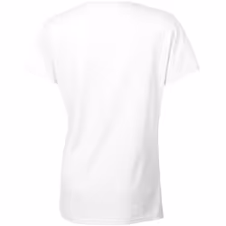 Gildan Ladies/Womens Heavy Cotton Missy Fit Short Sleeve T-Shirt - XL, White