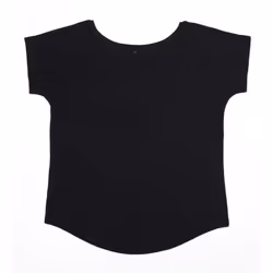 Mantis Womens/Ladies Loose Fit Short Sleeve T-Shirt - S, Black