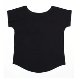 Mantis Womens/Ladies Loose Fit Short Sleeve T-Shirt - S, Black