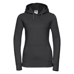 Russell Womens Premium Authentic Hoodie (3-Layer Fabric) - L, Black