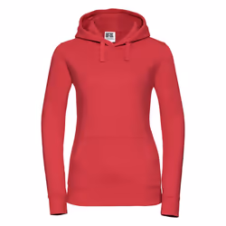 Russell Womens Premium Authentic Hoodie (3-Layer Fabric) - M, Classic Red