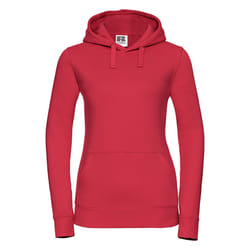 Russell Womens Premium Authentic Hoodie (3-Layer Fabric) - M, Classic Red
