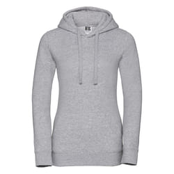 Russell Womens Premium Authentic Hoodie (3-Layer Fabric) - S, Light Oxford