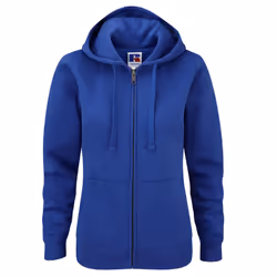Russell Ladies Premium Authentic Zipped Hoodie (3-Layer Fabric) - XS, Bright Royal