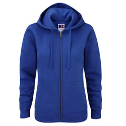 Russell Ladies Premium Authentic Zipped Hoodie (3-Layer Fabric) - XS, Bright Royal