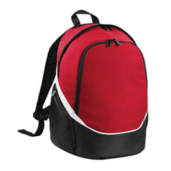 Quadra Pro Team Backpack / Rucksack Bag (17 Litres) - One Size, Classic Red/Black/White