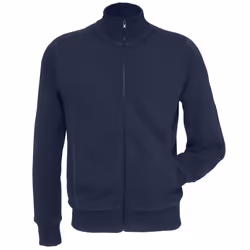 B&C Mens Spider Full Zipped Fleece Top - S, Navy