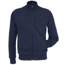B&C Mens Spider Full Zipped Fleece Top - S, Navy