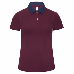 B&C Denim Womens/Ladies Forward Short Sleeve Polo Shirt