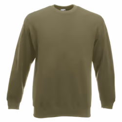 Fruit Of The Loom Unisex Premium 70/30 Set-In Sweatshirt - L, Classic Olive