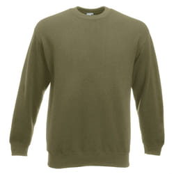 Fruit Of The Loom Unisex Premium 70/30 Set-In Sweatshirt - L, Classic Olive