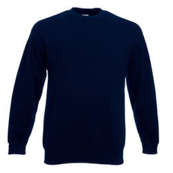 Fruit Of The Loom Unisex Premium 70/30 Set-In Sweatshirt - S, Deep Navy