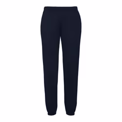 Fruit Of The Loom Mens Premium 70/30 Elasticated Jog Pants / Jogging Bottoms - L, Deep Navy