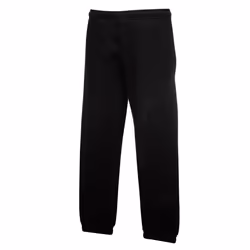 Fruit Of The Loom Kids Unisex Premium 70/30 Jog Pants / Jogging Bottoms - 12-13, Black
