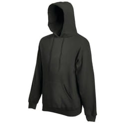 Fruit Of The Loom Mens Premium 70/30 Hooded Sweatshirt / Hoodie - L, Charcoal