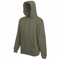 Fruit Of The Loom Mens Premium 70/30 Hooded Sweatshirt / Hoodie - M, Classic Olive