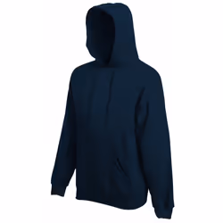 Fruit Of The Loom Mens Premium 70/30 Hooded Sweatshirt / Hoodie - 2XL, Deep Navy
