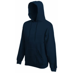 Fruit Of The Loom Mens Premium 70/30 Hooded Sweatshirt / Hoodie - 2XL, Deep Navy