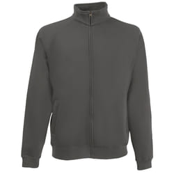 Fruit Of The Loom Mens Premium 70/30 Full Zip Sweatshirt Jacket - S, Light Graphite