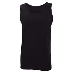 Gildan Mens Softstyle® Tank Vest Top - L, Black