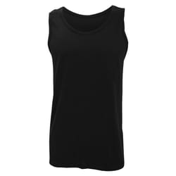 Gildan Mens SoftstyleÂ® Tank Vest Top - L, Black