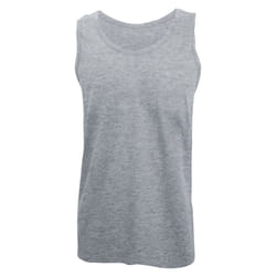 Gildan Mens SoftstyleÂ® Tank Vest Top - L, Sport Grey