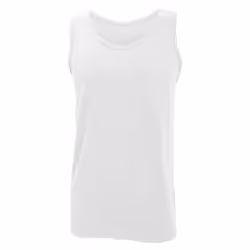 Gildan Mens SoftstyleÂ® Tank Vest Top - L, White
