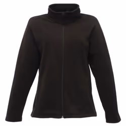 Regatta Womens/Ladies Full-Zip 210 Series Microfleece Jacket - 10, Black